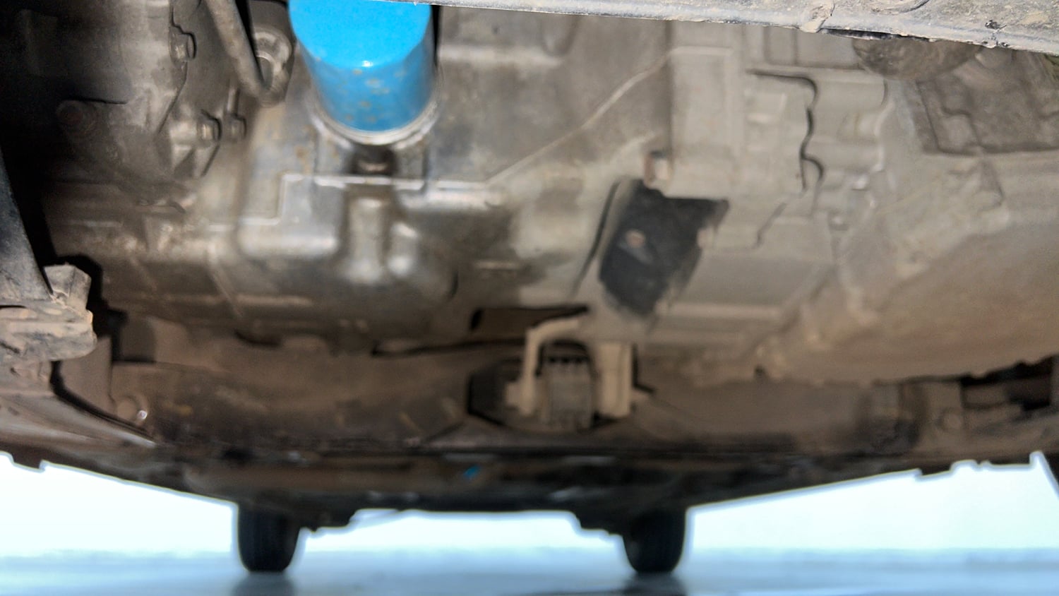 Used 2016 Honda Jazz V AT Petrol Petrol Automatic extra FRONT LEFT UNDERBODY VIEW
