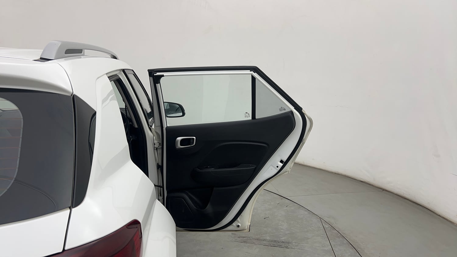 Used 2019 Hyundai Venue SX Plus 1.0 Turbo DCT Petrol Automatic interior RIGHT REAR DOOR OPEN VIEW