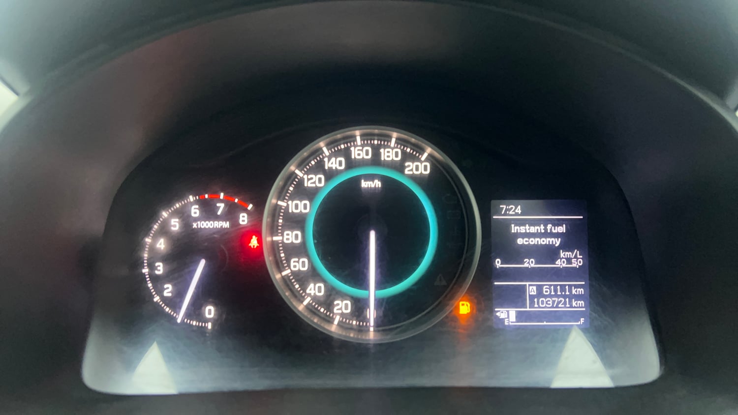 Used 2017 Maruti Suzuki Ignis  Zeta Dual Tone MT Petrol Petrol Manual interior CLUSTERMETER VIEW