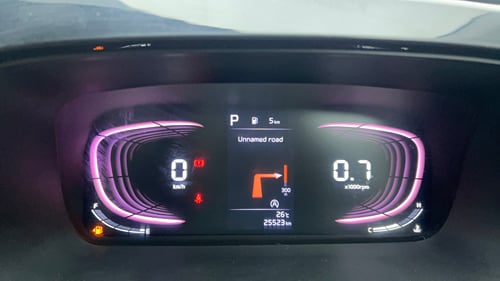 Used 2023 Kia Carens Luxury Plus 1.5 Diesel AT 7 STR Diesel Automatic interior CLUSTERMETER VIEW