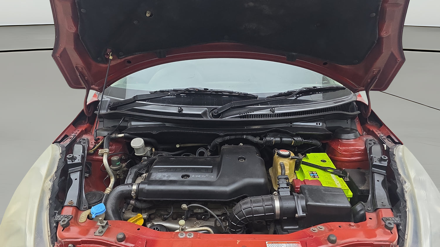 Used 2012 Maruti Suzuki Swift VDi Diesel Manual engine ENGINE & BONNET OPEN FRONT VIEW