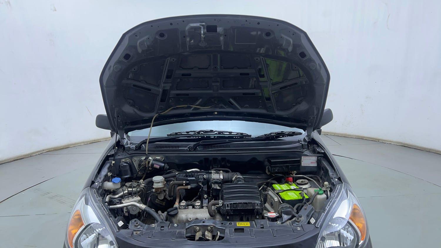 Used 2022 Maruti Suzuki Alto 800 LXi (O) Petrol Manual engine ENGINE & BONNET OPEN FRONT VIEW