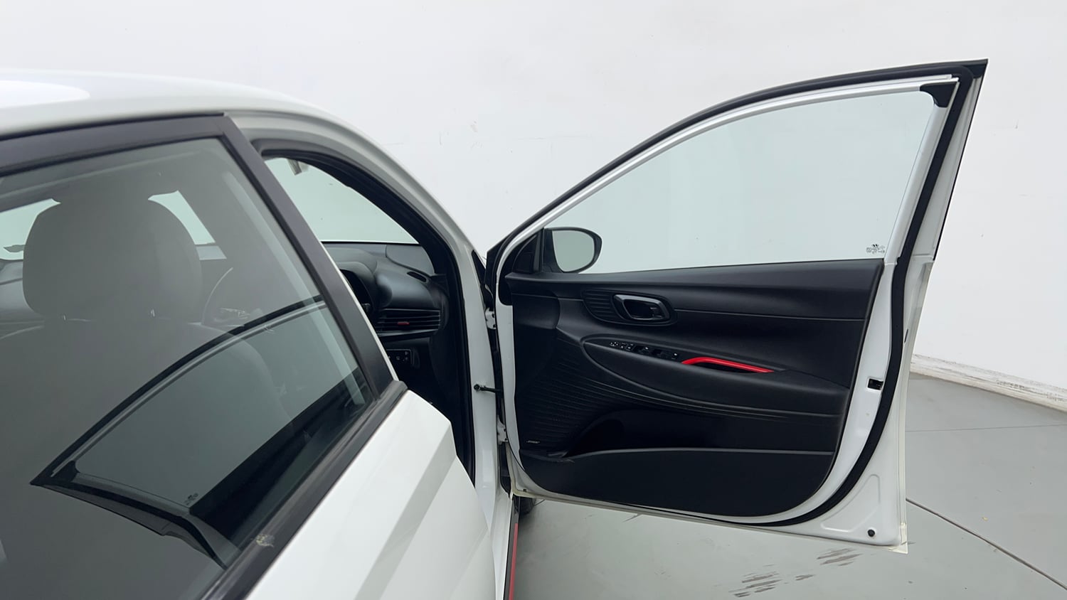 Used 2023 Hyundai i20 N Line N8 1.0 Turbo iMT Petrol Manual interior RIGHT FRONT DOOR OPEN VIEW