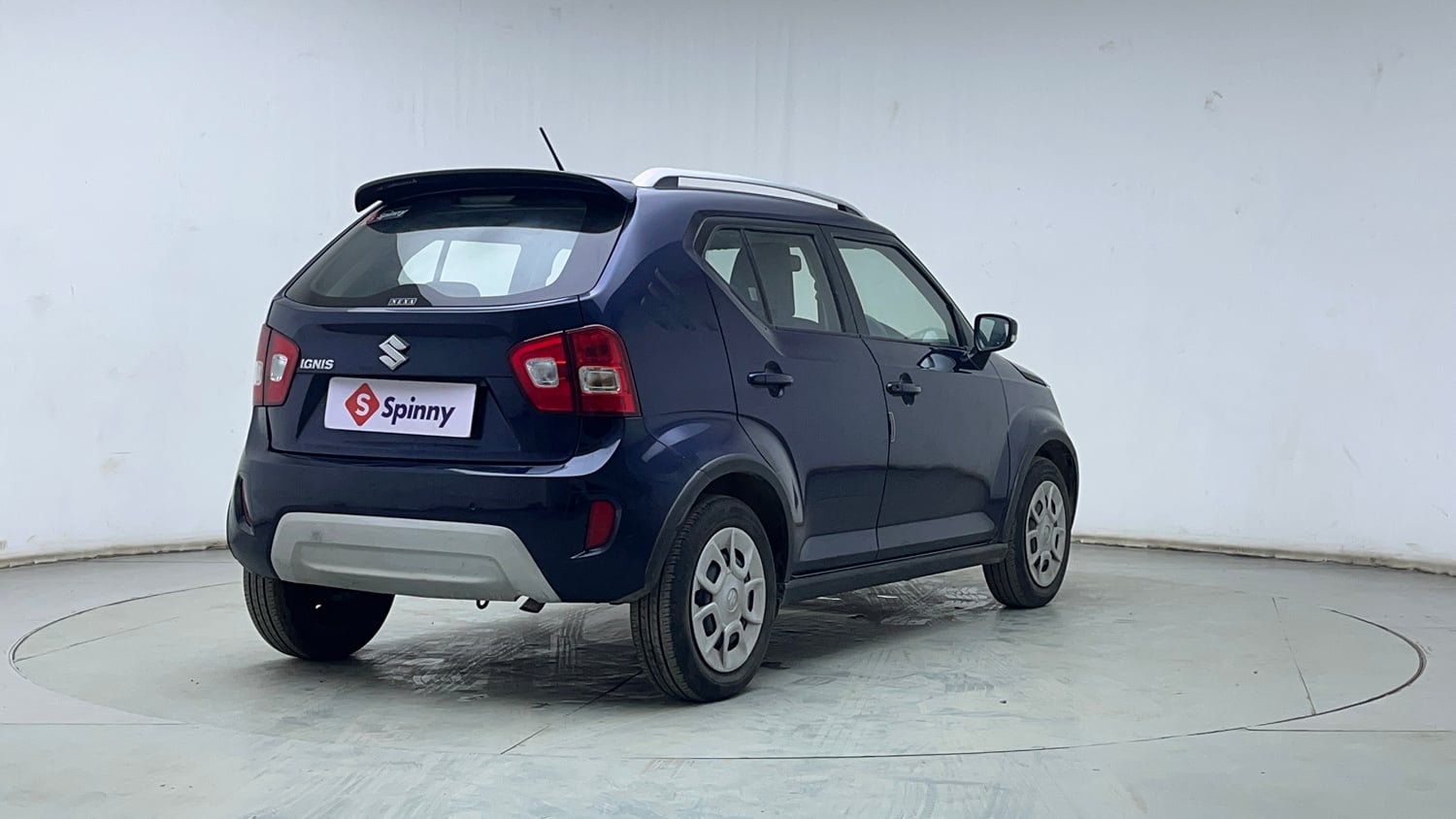 Used 2024 Maruti Suzuki Ignis Delta 1.2 MT Petrol Manual exterior RIGHT REAR CORNER VIEW