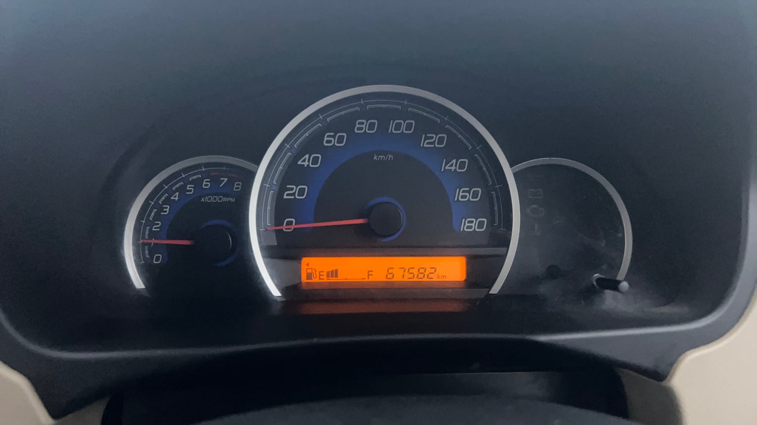 Used 2017 Maruti Suzuki Wagon R VXI+ Petrol Manual interior CLUSTERMETER VIEW