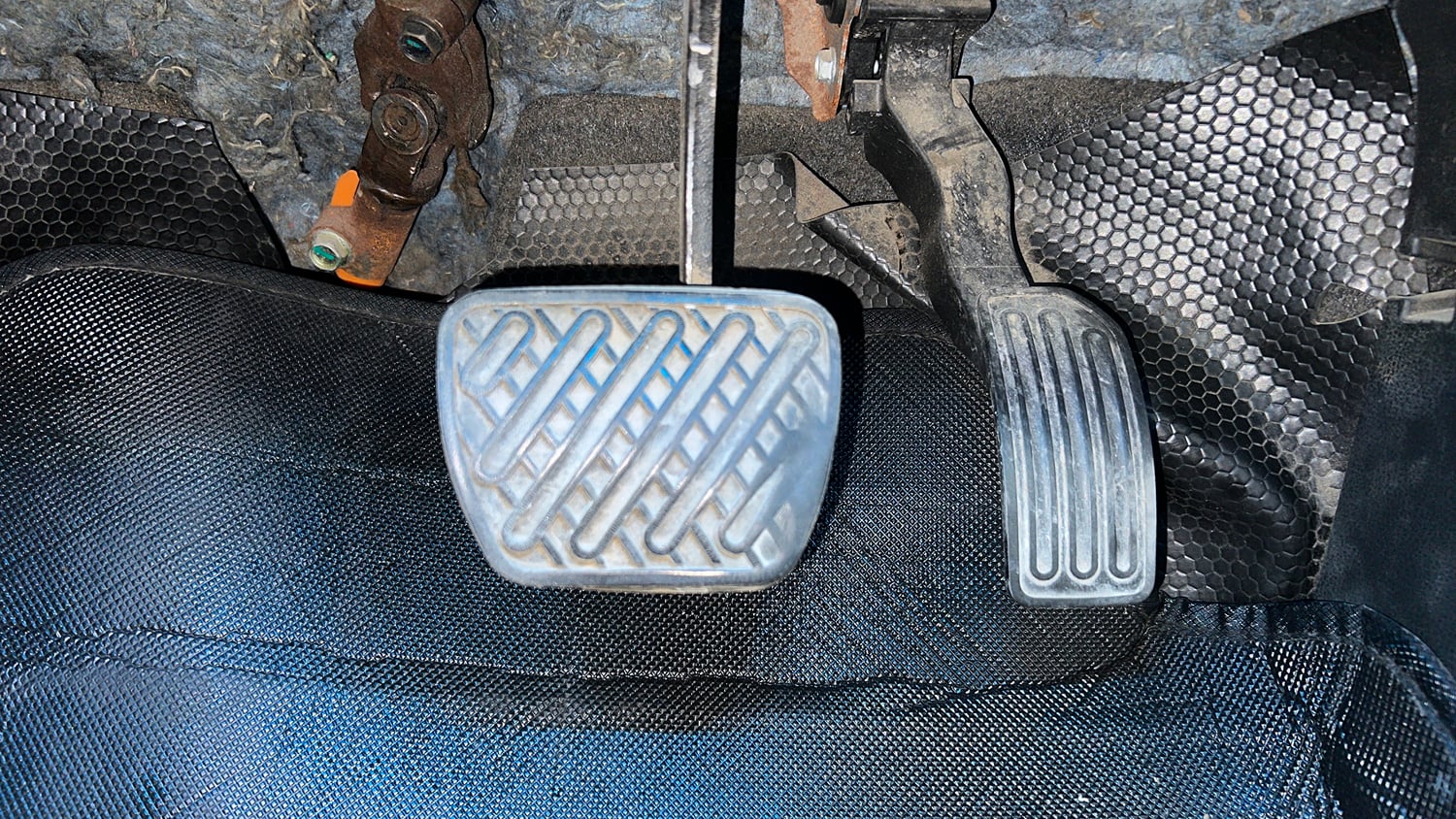 Used 2016 Nissan Micra XL CVT Petrol Automatic interior PEDALS VIEW