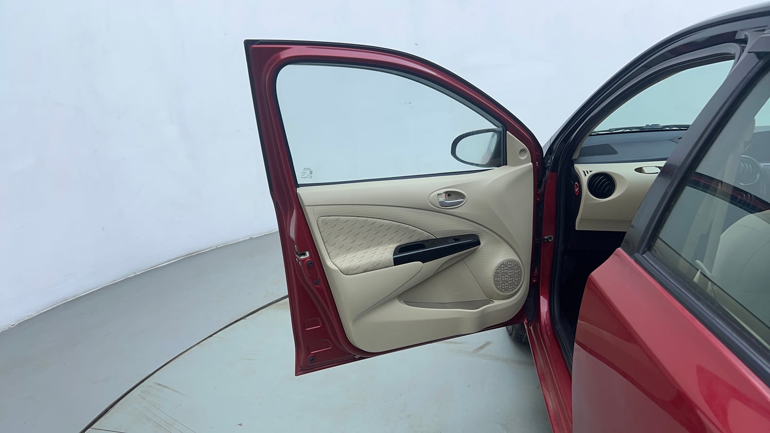 Used 2018 Toyota Etios Liva V Petrol Manual interior LEFT FRONT DOOR OPEN VIEW