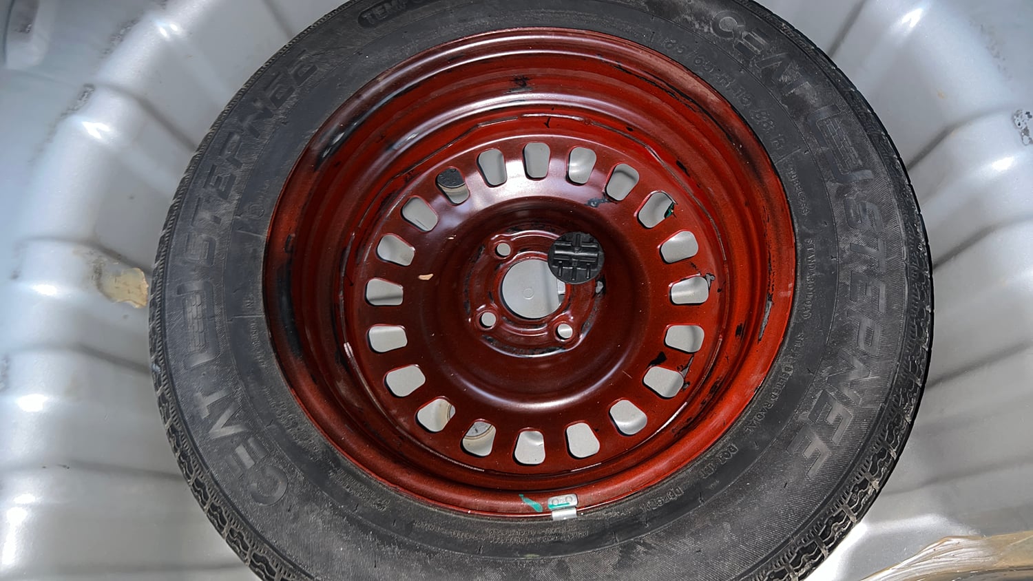 Used 2021 Renault Kiger RXT AMT Petrol Automatic tyres SPARE TYRE VIEW