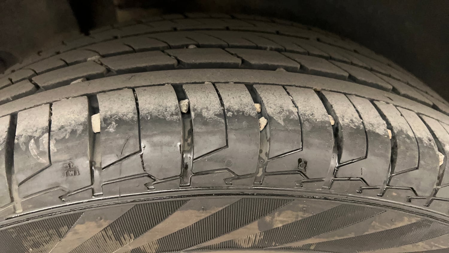 Used 2023 Hyundai Creta SX 1.5 Diesel Diesel Manual tyres RIGHT REAR TYRE TREAD VIEW