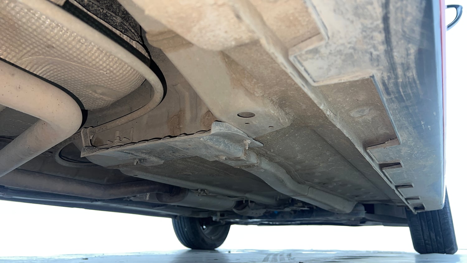 Used 2023 Hyundai i20 N Line N8 1.0 Turbo iMT Petrol Manual extra REAR RIGHT UNDERBODY VIEW