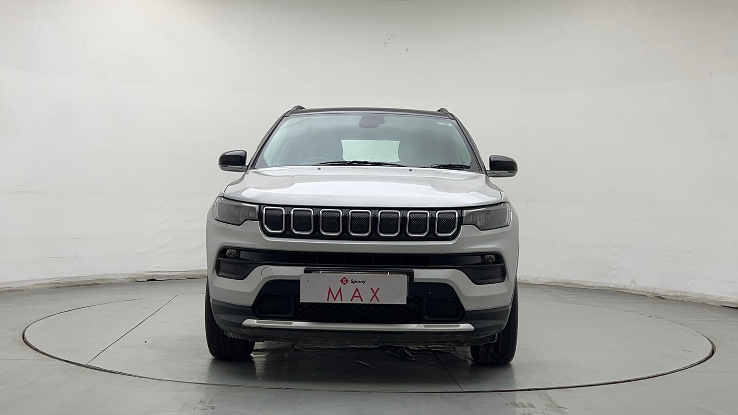 Used 2022 Jeep Compass Limited (O) 1.4 Petrol DCT Petrol Automatic exterior FRONT VIEW