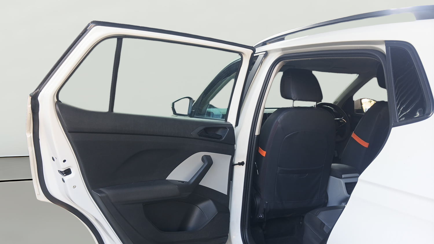 Used 2021 Skoda Kushaq Active 1.0 TSI MT Petrol Manual interior LEFT REAR DOOR OPEN VIEW