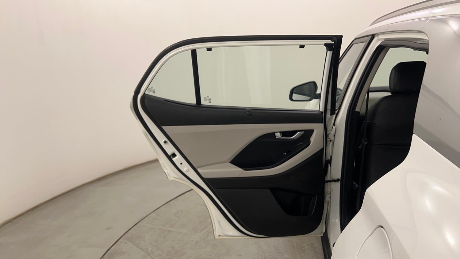 Used 2023 Hyundai Creta SX 1.5 Diesel Diesel Manual interior LEFT REAR DOOR OPEN VIEW