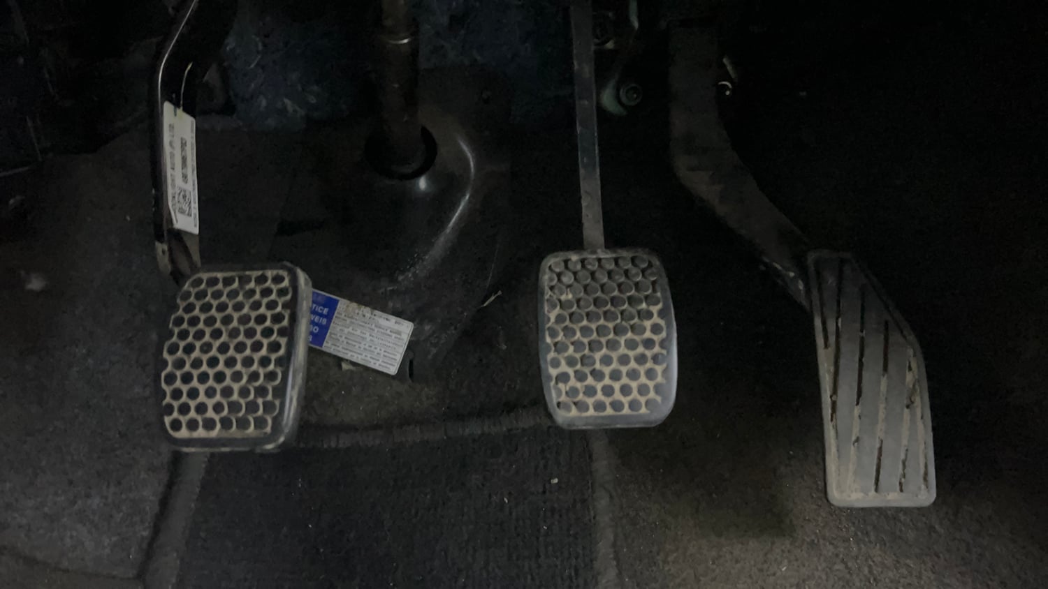 Used 2022 Maruti Suzuki Alto 800 LXi (O) Petrol Manual interior PEDALS VIEW
