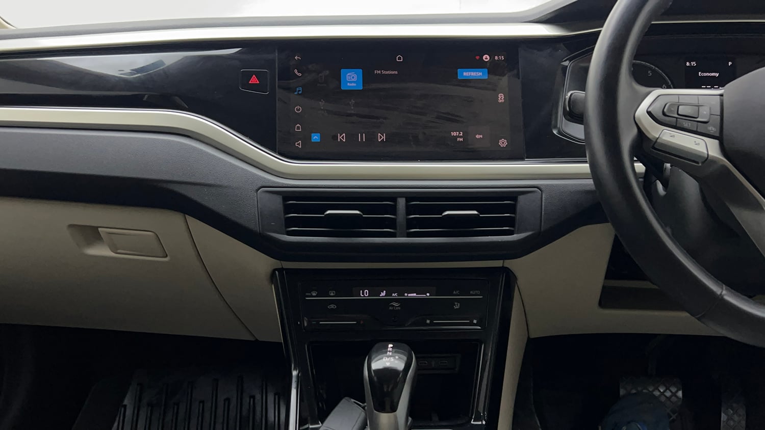 Used 2024 Volkswagen Virtus Highline 1.0 TSI AT Petrol Automatic interior MUSIC SYSTEM & AC CONTROL VIEW