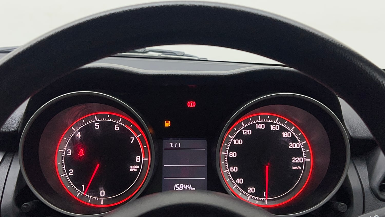 Used 2021 Maruti Suzuki Swift VXi Petrol Manual interior CLUSTERMETER VIEW