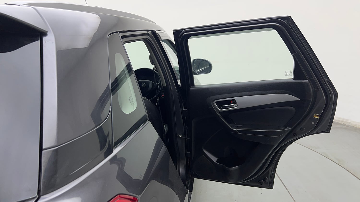 Used 2021 Maruti Suzuki Vitara Brezza ZXi Plus AT SHVS Petrol Automatic interior RIGHT REAR DOOR OPEN VIEW