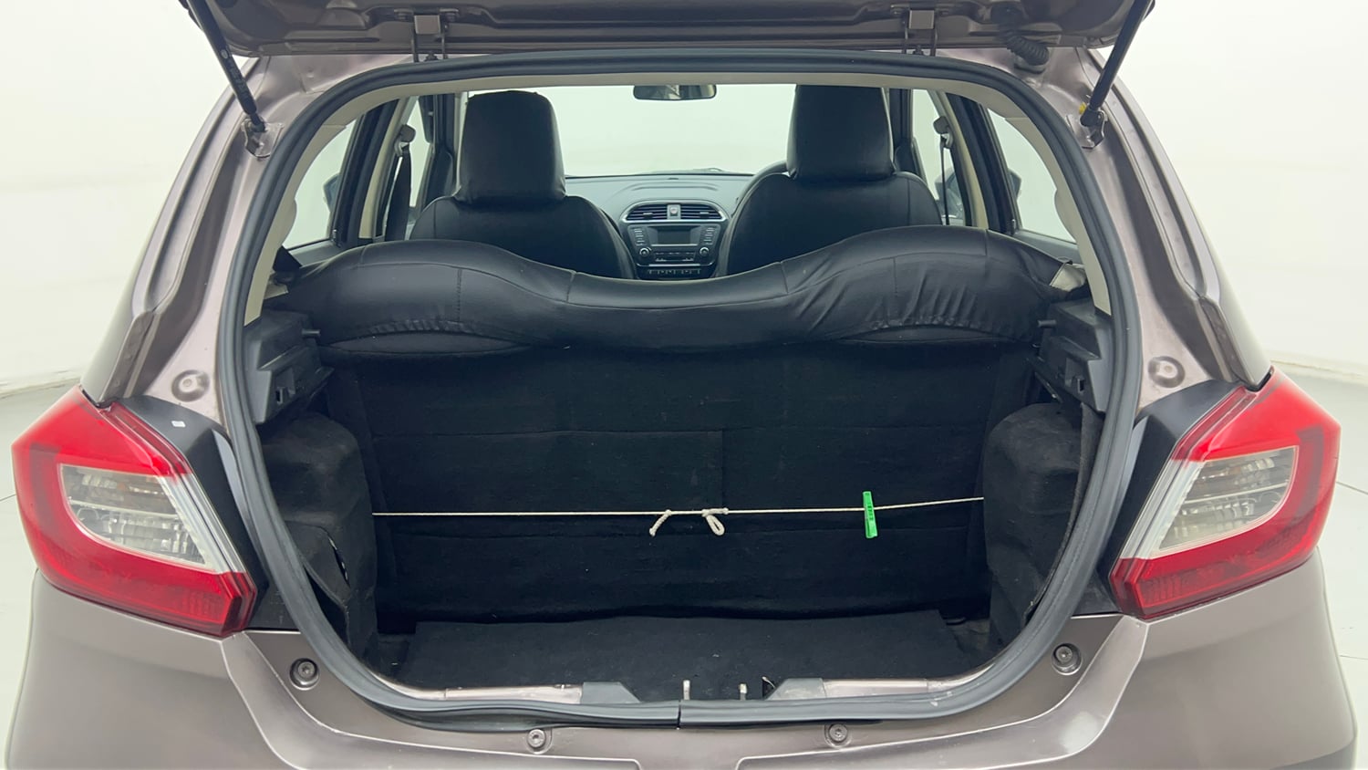 Used 2017 Tata Tiago Revotron XZ Petrol Manual interior DICKY INSIDE VIEW