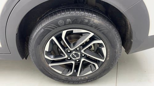 Used 2023 Kia Carens Luxury Plus 1.5 Diesel AT 7 STR Diesel Automatic tyres LEFT REAR TYRE RIM VIEW