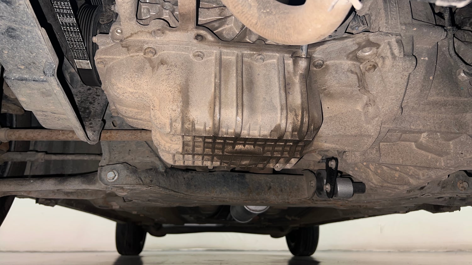 Used 2016 Ford Figo Trend 1.2 Ti-VCT Petrol Manual extra FRONT LEFT UNDERBODY VIEW