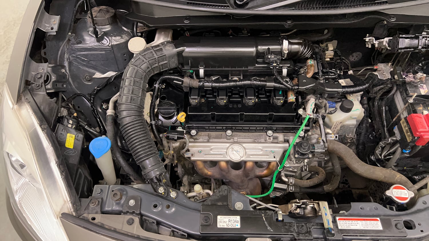 Used 2021 Maruti Suzuki Dzire ZXi AGS Petrol Automatic engine ENGINE RIGHT SIDE VIEW