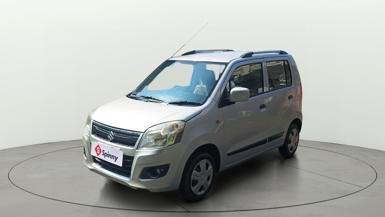 Used 2016 Maruti Suzuki Wagon R 1.0 VXI AMT Petrol Automatic exterior LEFT FRONT CORNER VIEW