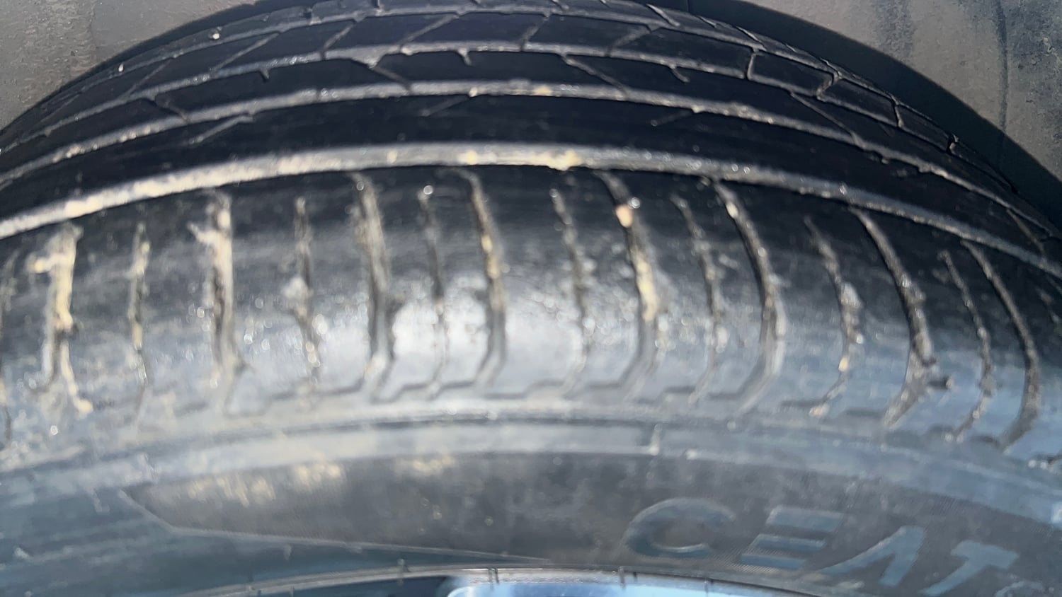Used 2023 Hyundai i20 N Line N8 1.0 Turbo iMT Petrol Manual tyres RIGHT FRONT TYRE TREAD VIEW