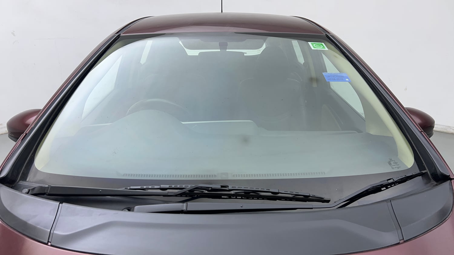 Used 2016 Honda Jazz V AT Petrol Petrol Automatic exterior FRONT WINDSHIELD VIEW