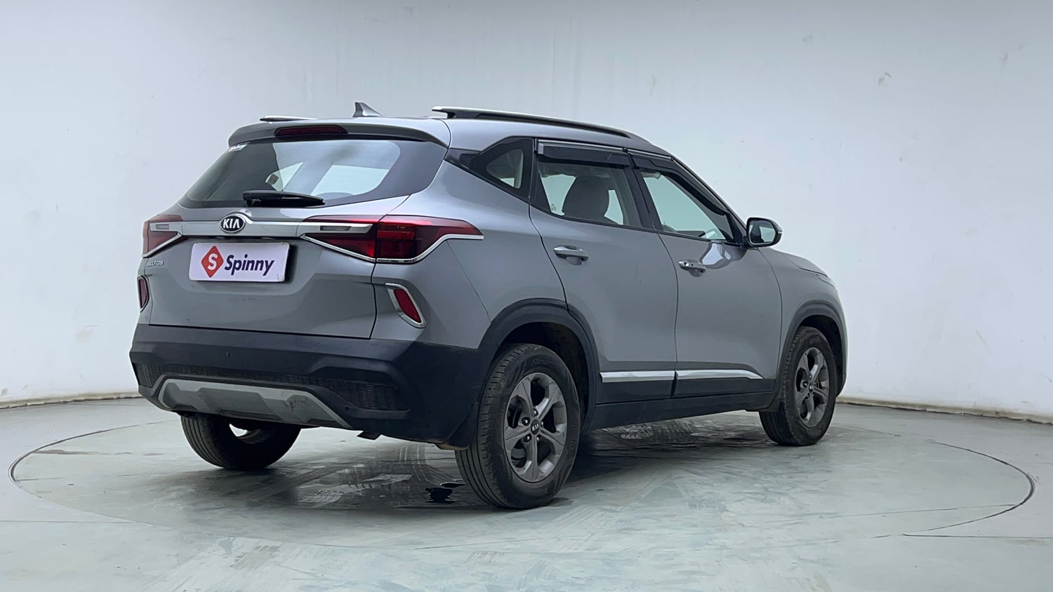 Used 2019 Kia Seltos HTK Plus 1.5 Diesel Diesel Manual exterior RIGHT REAR CORNER VIEW