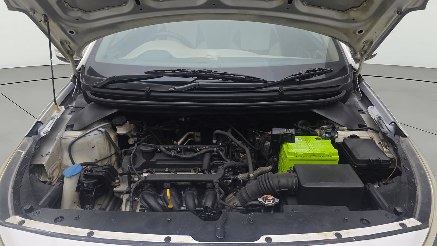 Used 2018 Hyundai Elite i20 Asta 1.2 Petrol Manual engine ENGINE & BONNET OPEN FRONT VIEW