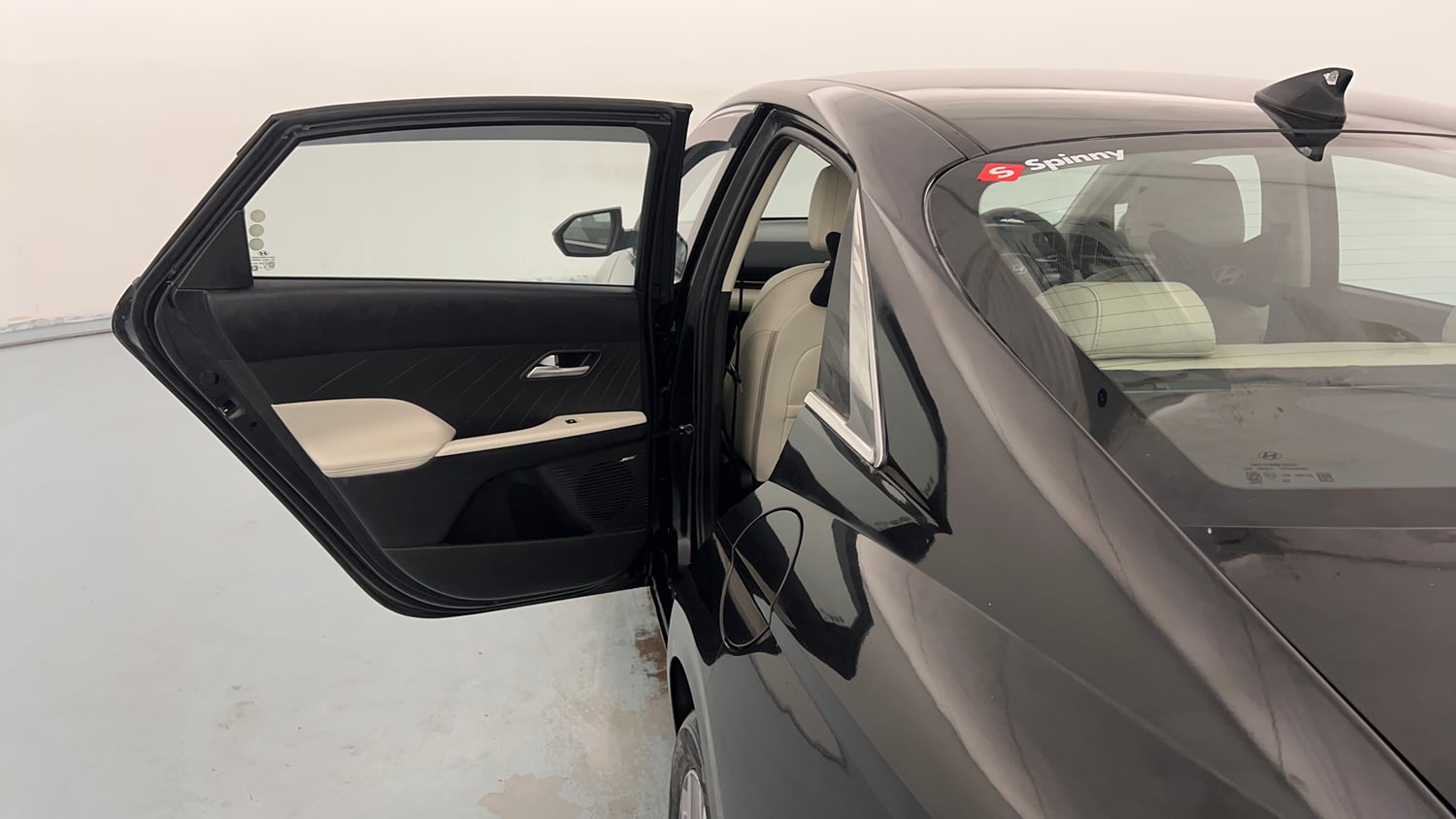 Used 2023 Hyundai Verna SX (O) 1.5 Petrol IVT Petrol Automatic interior LEFT REAR DOOR OPEN VIEW