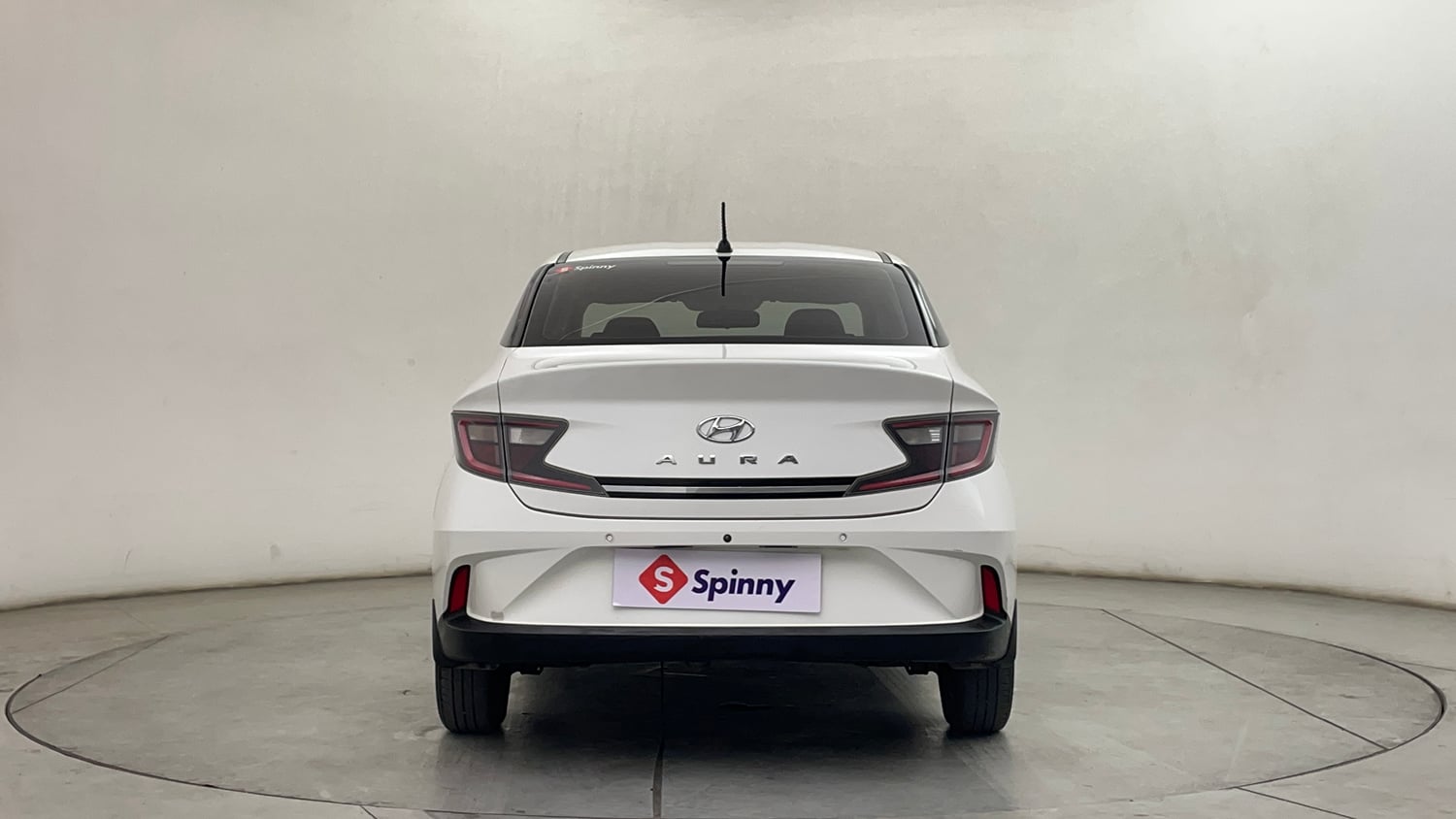 Used 2022 Hyundai Aura S 1.2 CNG Cng Manual exterior BACK VIEW