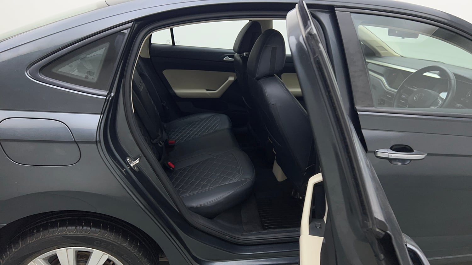 Used 2024 Volkswagen Virtus Highline 1.0 TSI AT Petrol Automatic interior RIGHT SIDE REAR DOOR CABIN VIEW