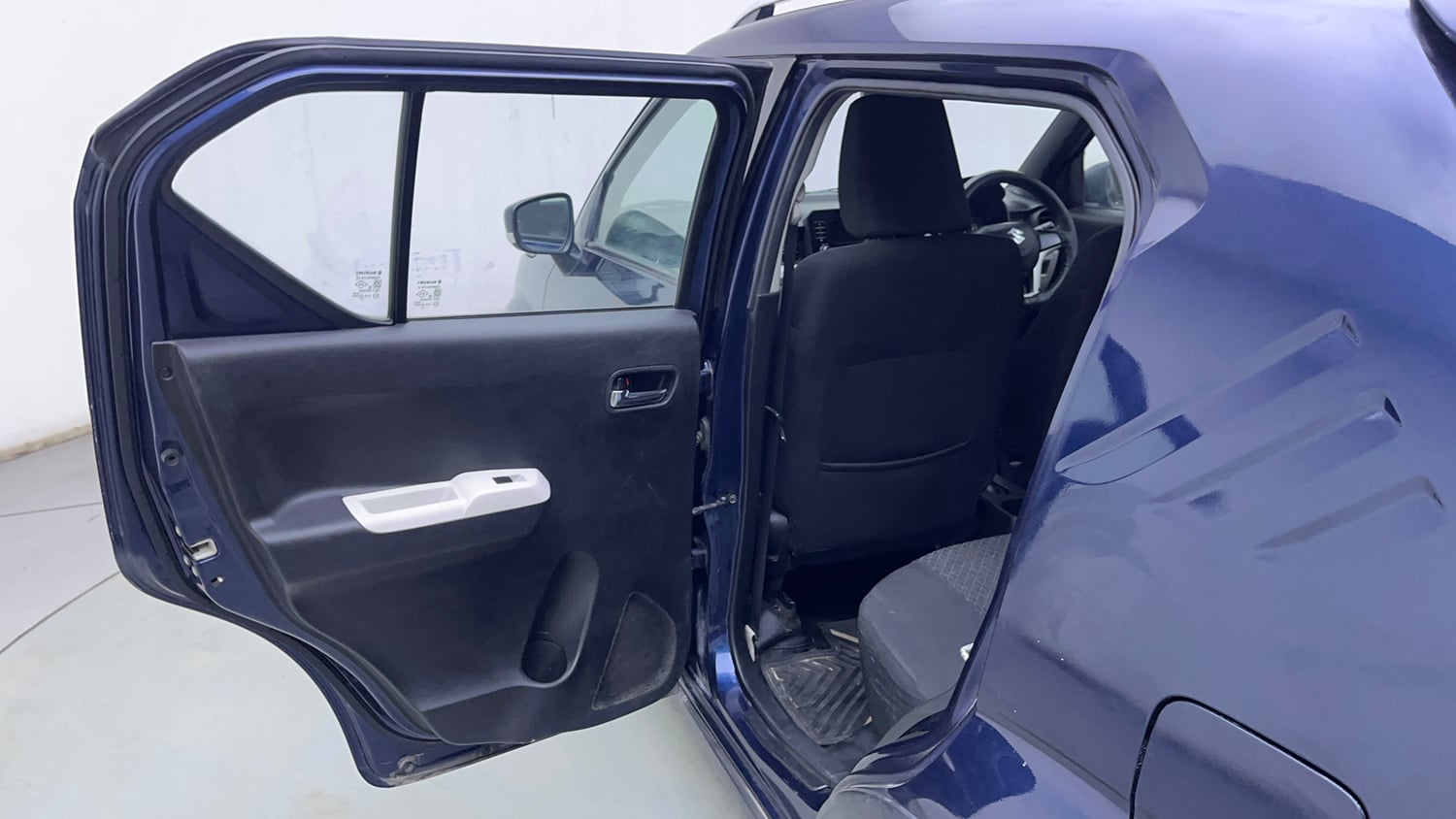 Used 2024 Maruti Suzuki Ignis Delta 1.2 MT Petrol Manual interior LEFT REAR DOOR OPEN VIEW