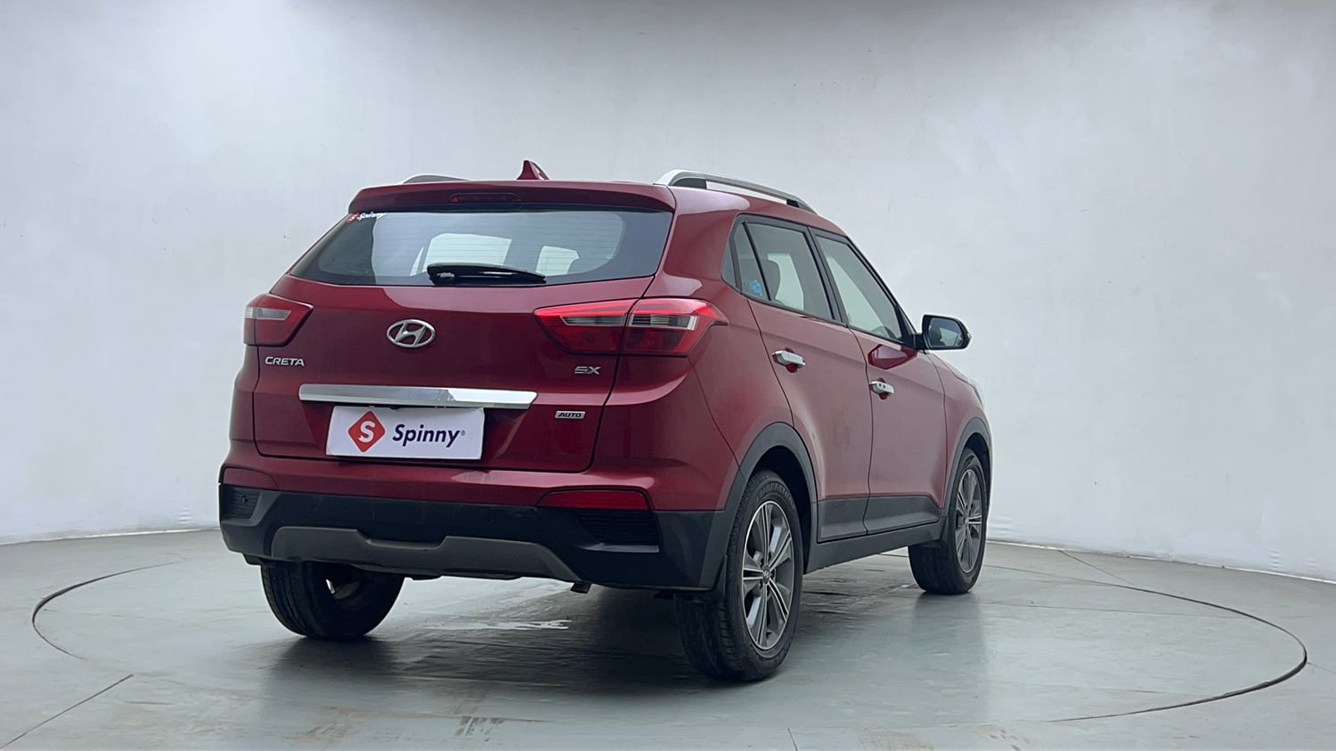 Used 2018 Hyundai Creta SX Plus 1.6 AT Petrol Petrol Automatic exterior RIGHT REAR CORNER VIEW