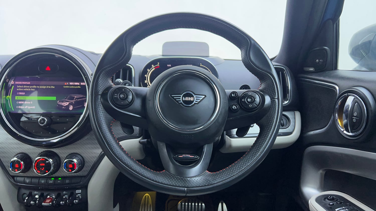 Used 2021 Mini Countryman Cooper S JCW Inspired Petrol Automatic interior STEERING VIEW
