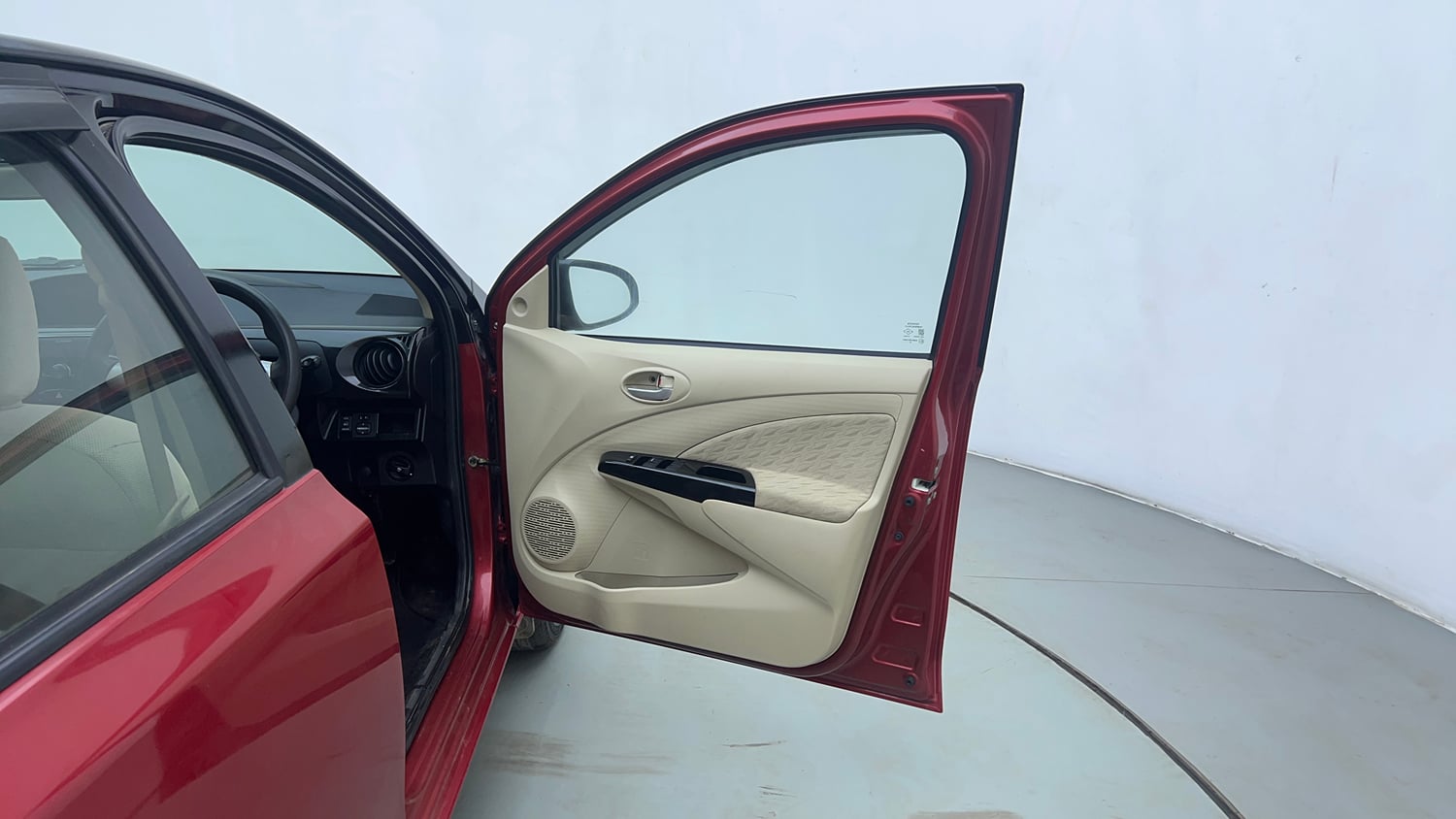 Used 2018 Toyota Etios Liva V Petrol Manual interior RIGHT FRONT DOOR OPEN VIEW