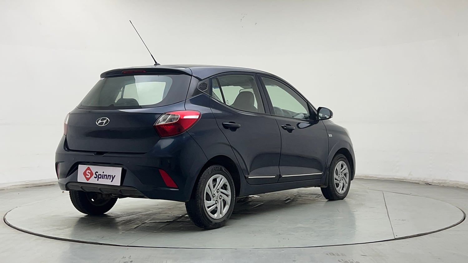 Used 2019 Hyundai Grand i10 Nios Magna AMT 1.2 Kappa VTVT Petrol Automatic exterior RIGHT REAR CORNER VIEW