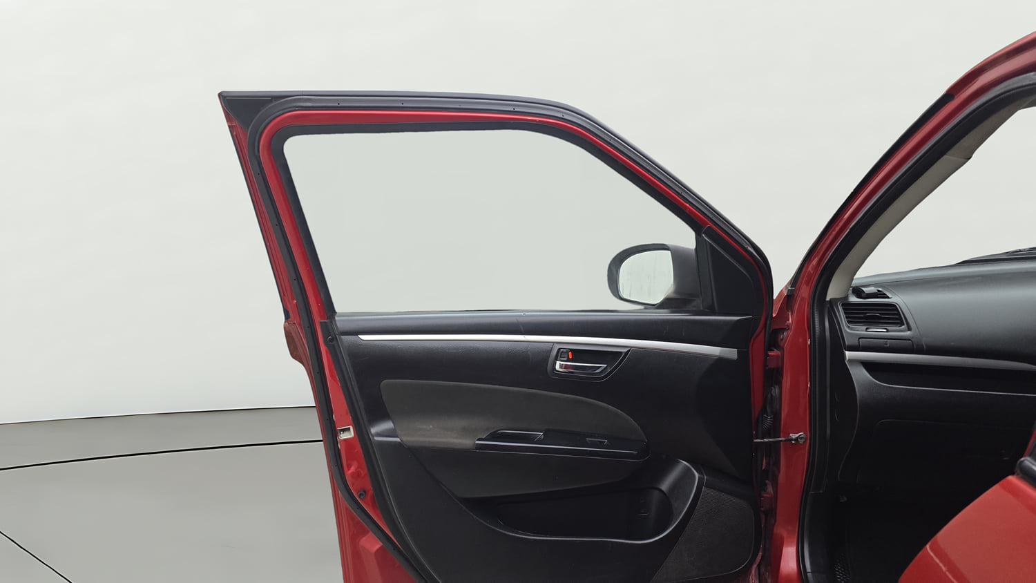 Used 2012 Maruti Suzuki Swift VDi Diesel Manual interior LEFT FRONT DOOR OPEN VIEW