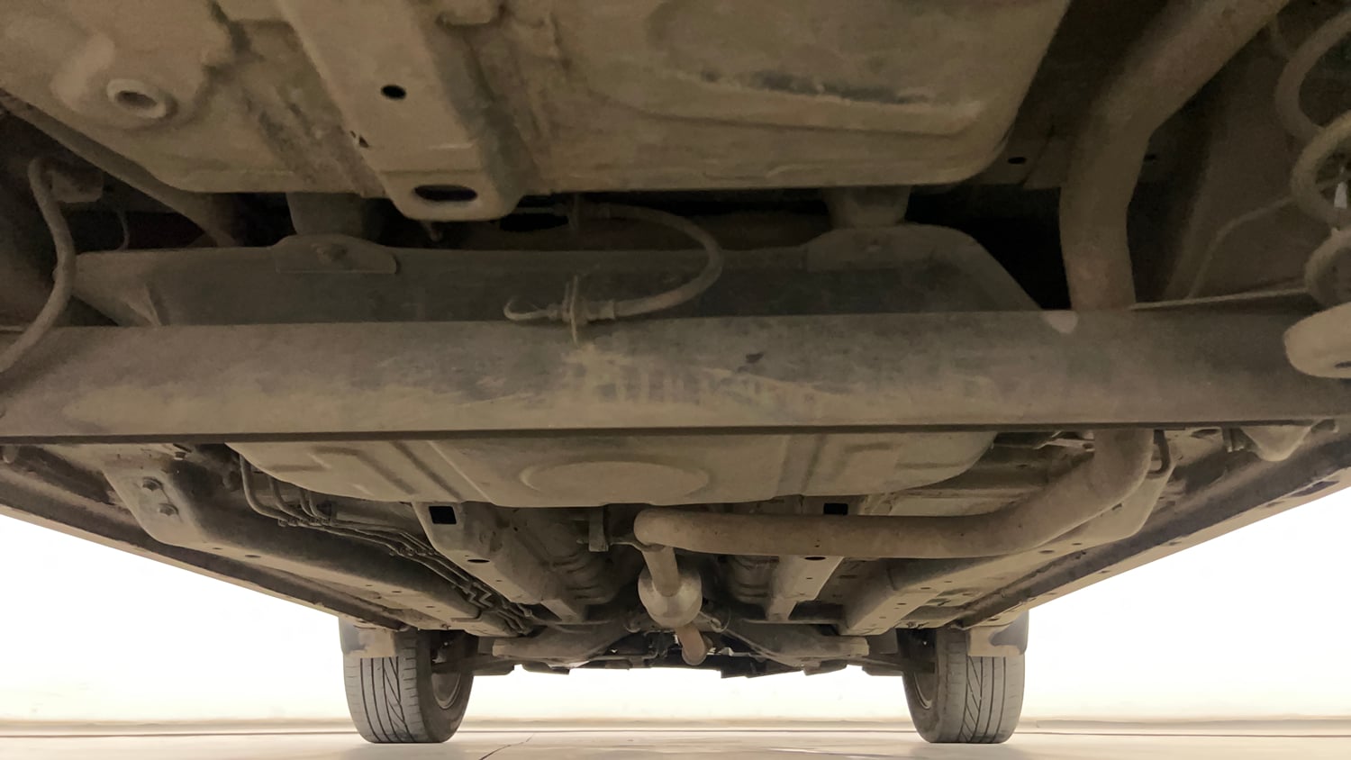 Used 2021 Tata Nexon XZ Plus Diesel Diesel Manual extra REAR UNDERBODY VIEW (TAKEN FROM REAR)