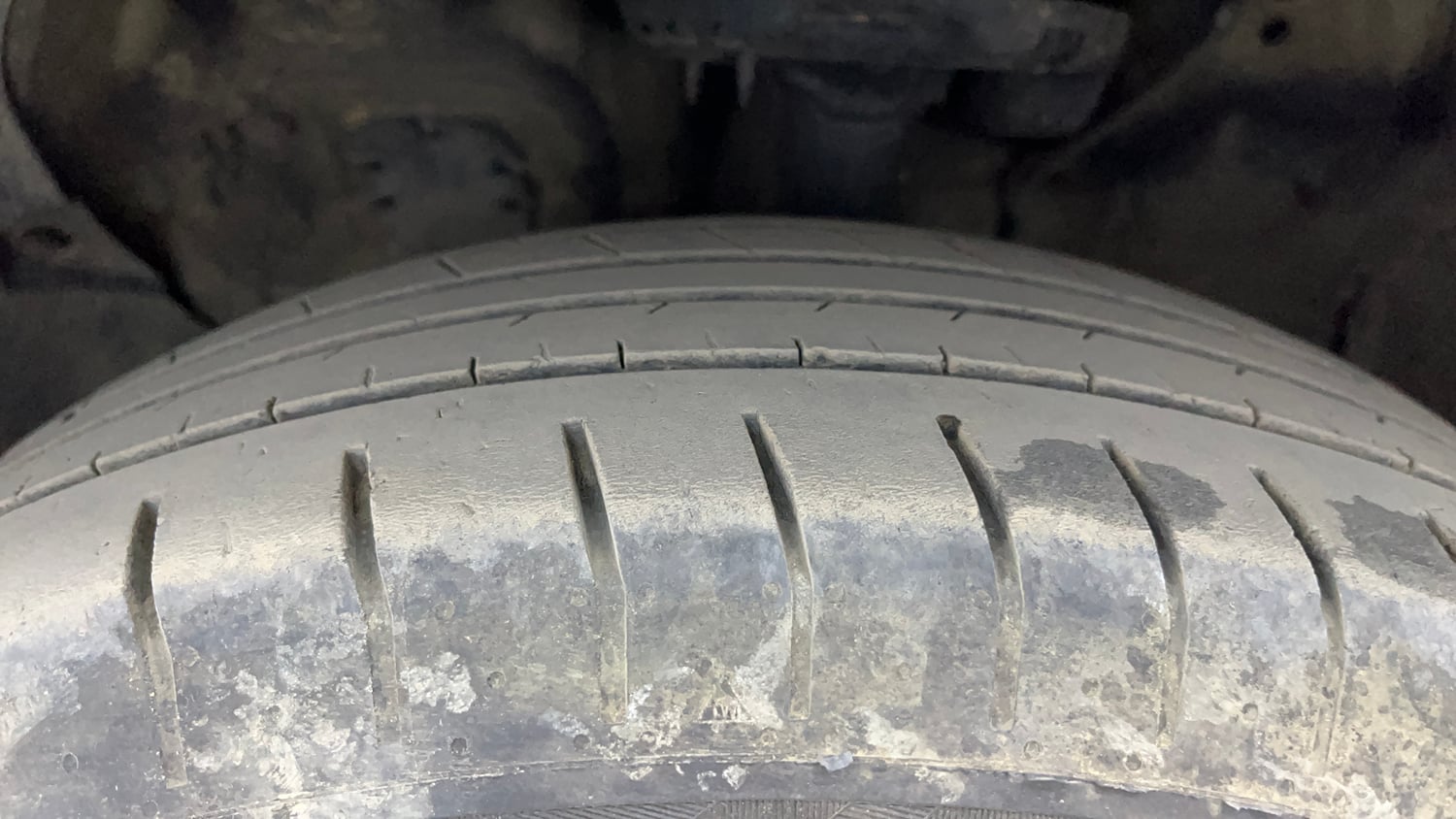 Used 2019 Kia Seltos HTK Plus 1.5 Diesel Diesel Manual tyres LEFT FRONT TYRE TREAD VIEW