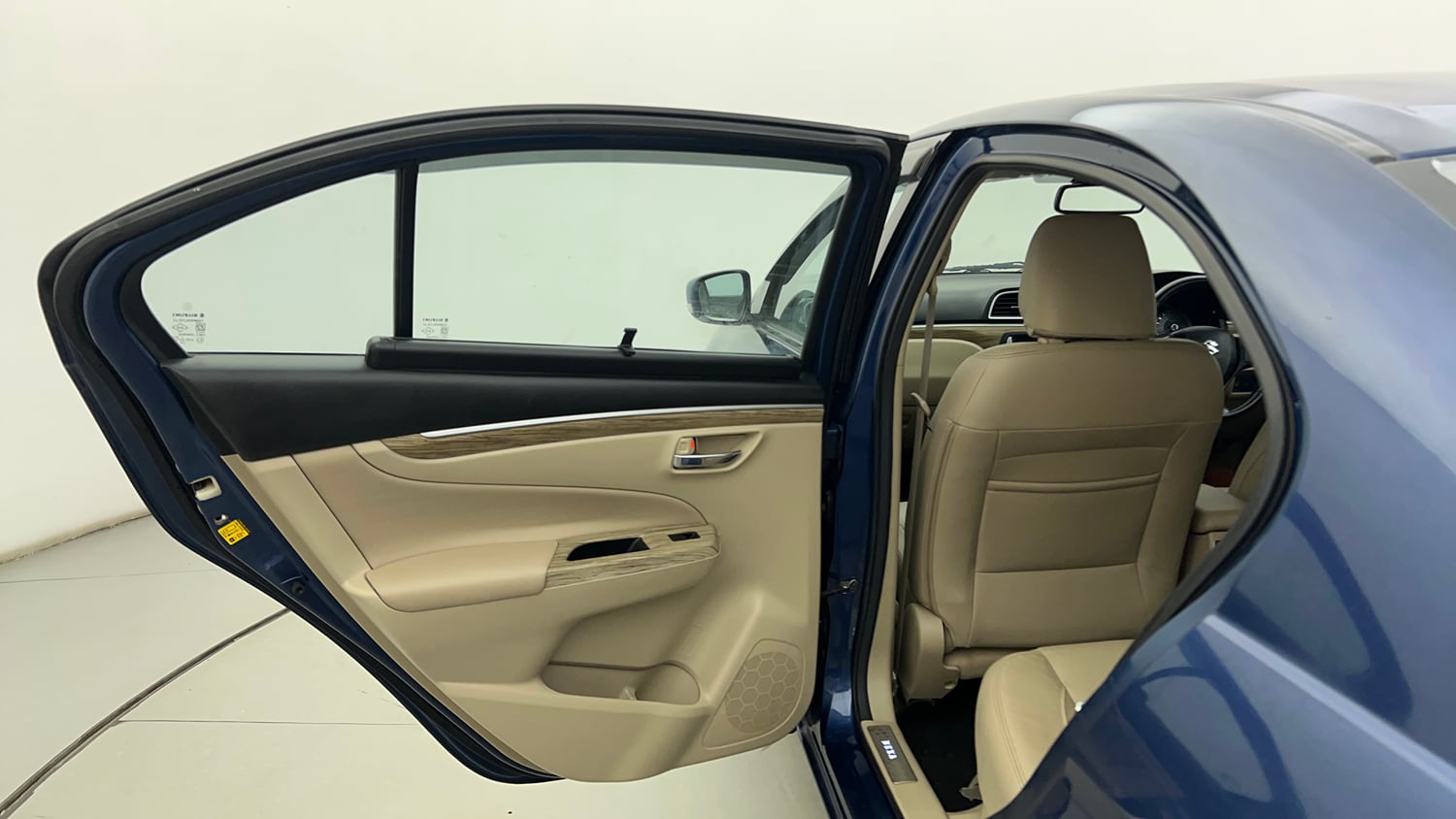 Used 2020 Maruti Suzuki Ciaz Alpha 1.5 AT Petrol Automatic interior LEFT REAR DOOR OPEN VIEW