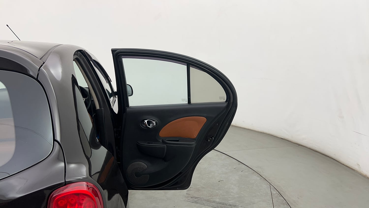 Used 2016 Nissan Micra XL CVT Petrol Automatic interior RIGHT REAR DOOR OPEN VIEW