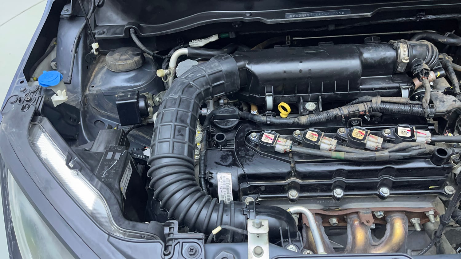 Used 2024 Maruti Suzuki Ignis Delta 1.2 MT Petrol Manual engine ENGINE RIGHT SIDE VIEW