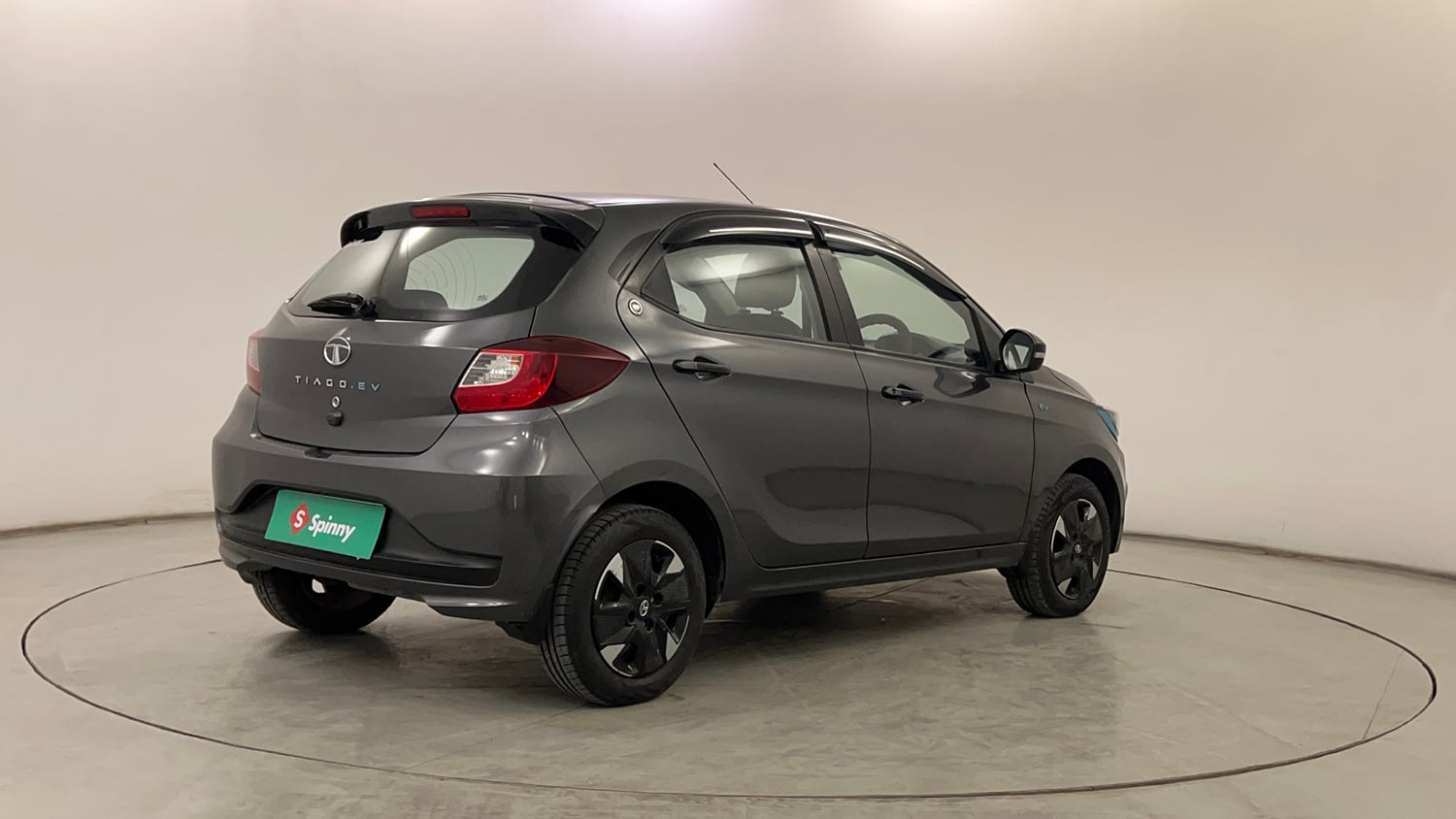 Used 2023 Tata Tiago EV XZ Plus Long Range Electric Automatic exterior RIGHT REAR CORNER VIEW