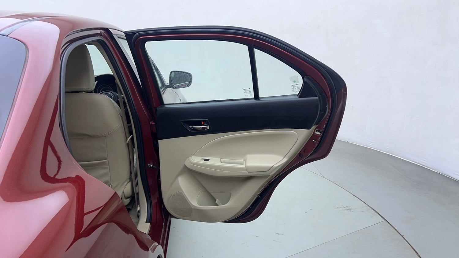 Used 2019 Maruti Suzuki Dzire VXi AMT Petrol Automatic interior RIGHT REAR DOOR OPEN VIEW