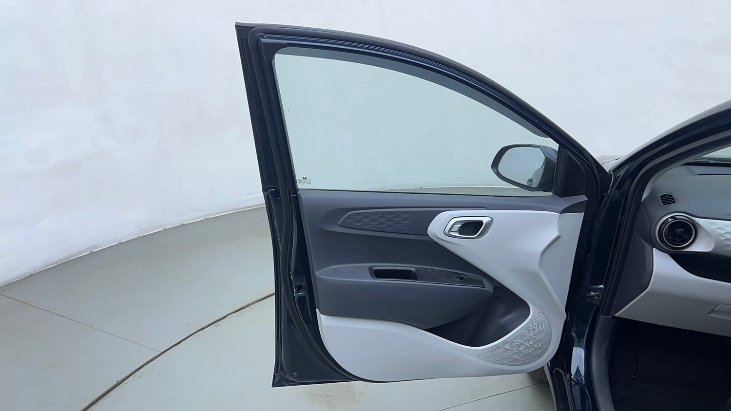 Used 2024 Hyundai Grand i10 Nios Sportz 1.2 Kappa VTVT Petrol Manual interior LEFT FRONT DOOR OPEN VIEW