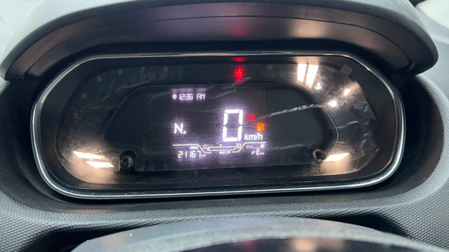 Used 2023 Tata Tiago XTA Petrol Automatic interior CLUSTERMETER VIEW
