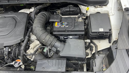 Used 2023 Kia Carens Luxury Plus 1.5 Diesel AT 7 STR Diesel Automatic engine ENGINE LEFT SIDE VIEW