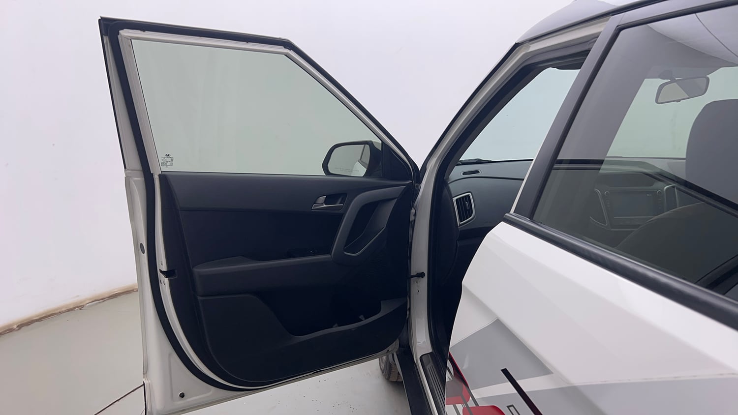 Used 2017 Hyundai Creta 1.6 SX Plus Petrol Special Edition Petrol Manual interior LEFT FRONT DOOR OPEN VIEW